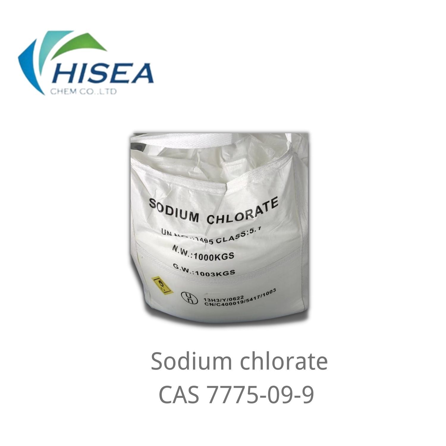 كلورات الصوديوم CAS 7775-09-9 Naclo3 99.5٪ دقيقة
